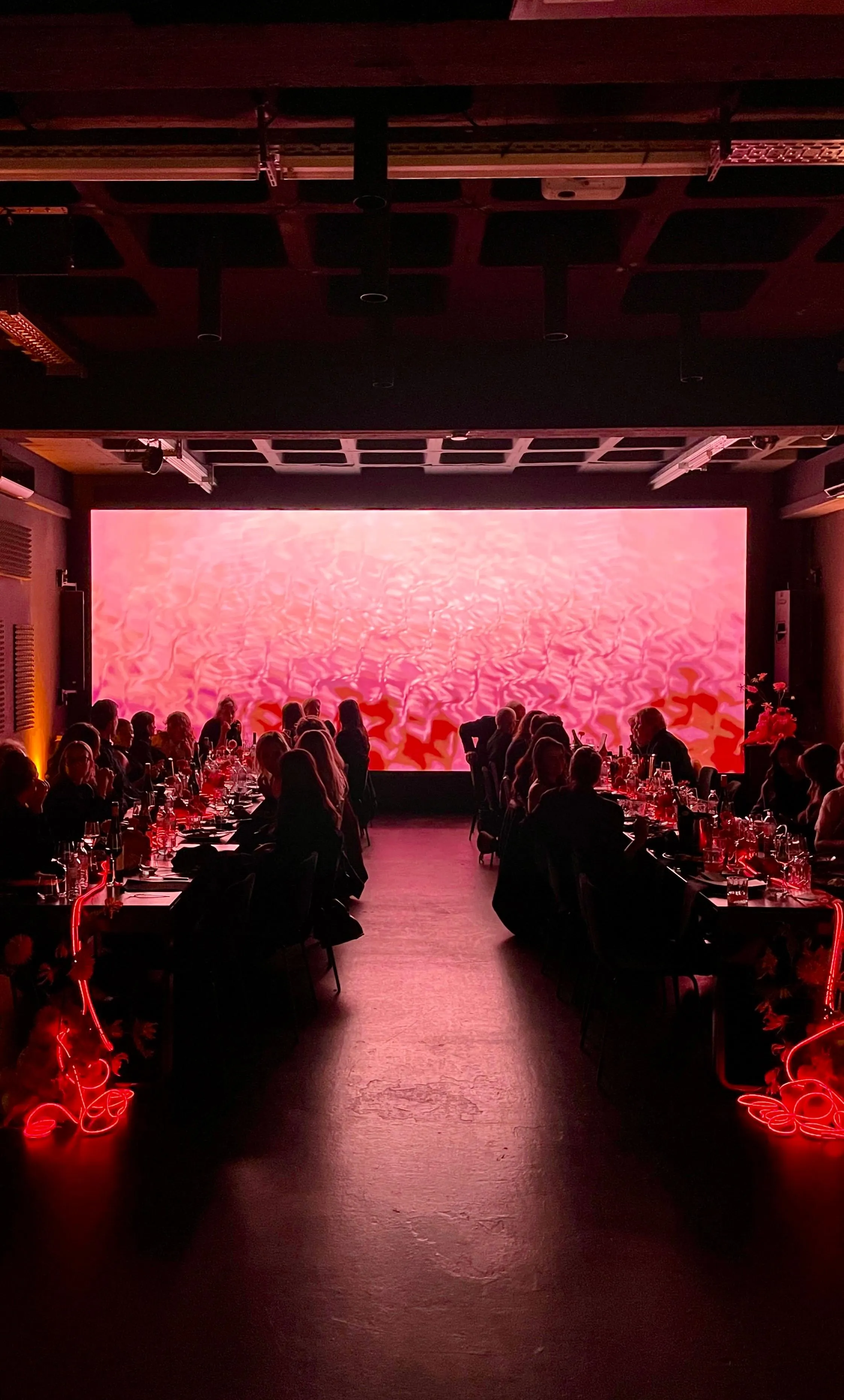 Gala-Dinner in der P61 Gallery